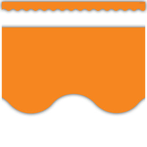 Orange Scalloped Border Trim [TCR2151]