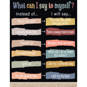 Wonderfully Wild What Can I Say to Myself? Chart 17x22 [TCR7485]