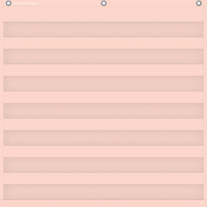 Blush 7 Pocket Chart [TCR20102]