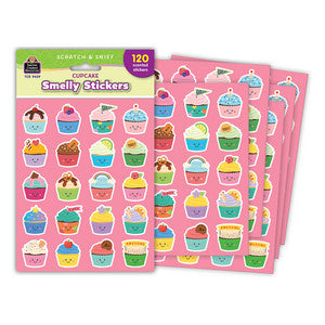 Cupcake Smelly Stickers [TCR9439]