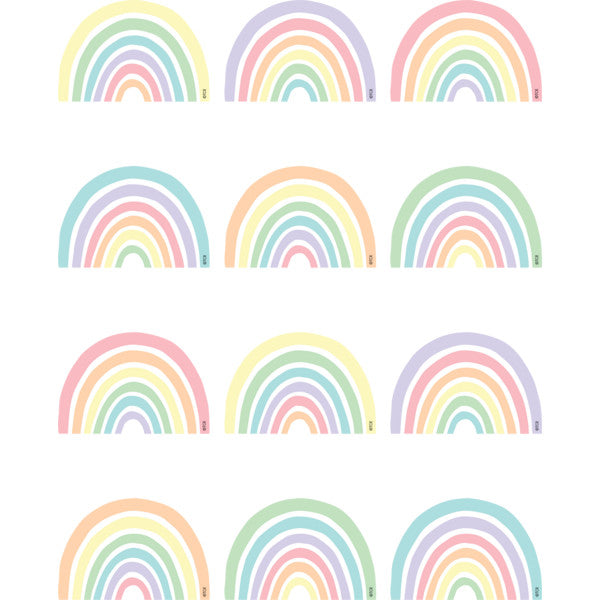 Pastel Pop Rainbows Mini Accents [TCR8442]
