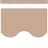 Light Brown Scalloped Border Trim [TCR7129]