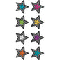 Chalkboard Brights Stars Mini Stickers [TCR3556]