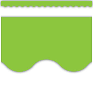 Lime Scalloped Border Trim [TCR6001]