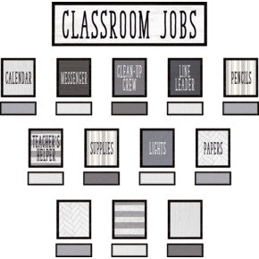 Modern Farmhouse Classroom Jobs Mini Bulletin Board [TCR8532]