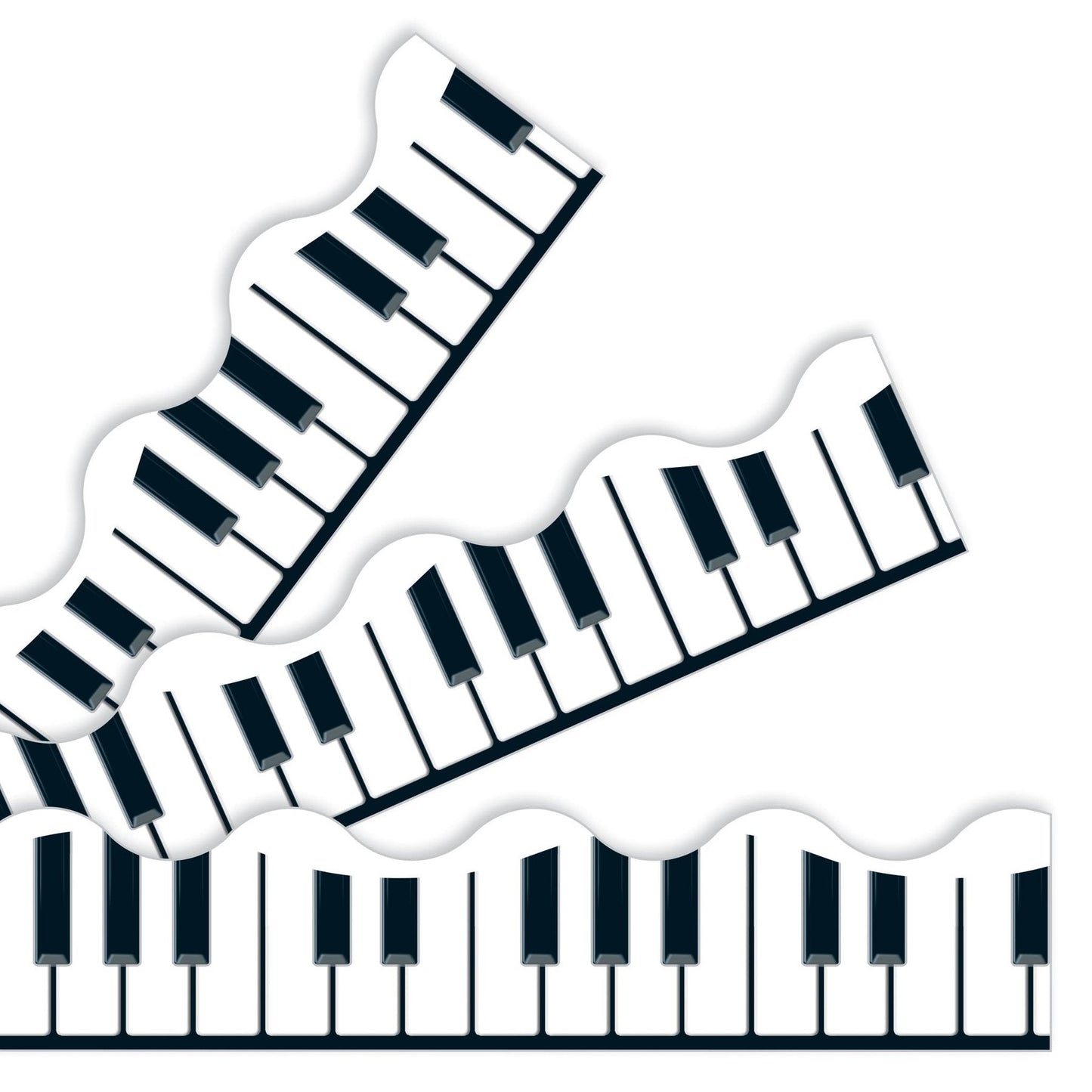 Musical Keyboard Terrific Trimmers Border [T92348]