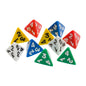 Polyhedra Dice - 4-sided, set of 10 [176213]