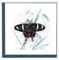 Quilled Butterfly on Bamboo Greeting Card