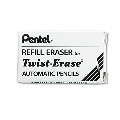 Pentel Eraser Refills for Twist III Pencils (E10) [QE405]