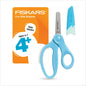 Fiskars 5 inch Pointed Tip Kids Scissors w/sheath - Turquoise [3-062419]