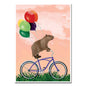 Capybara Birthday Card