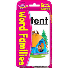 Word Families Pocket Flash Cards [T23045]