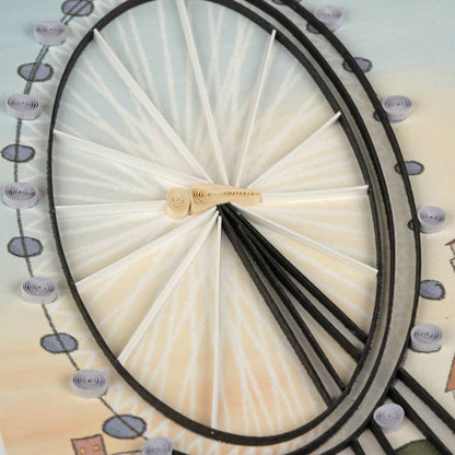 Quilled London Eye Greeting Card