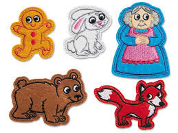 Storytelling Glove Puppets Gingerbread Man 5 Piece Puppet Set [LC265]