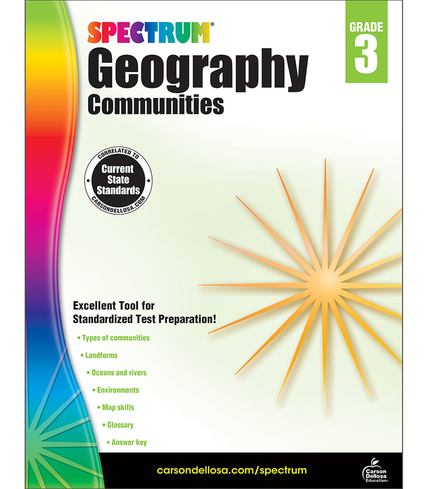 SPECTRUM GEOGRAPHY COMMUNITY GRADE 3 [CD704658]
