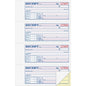 Adams Money/Rent Receipt Book, 200 Sheets - Tape Bound [ABFDC1182 ]