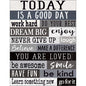 Modern Farmhouse Today Chart 17x22 [TCR7513]