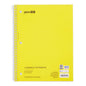1-Subject Notebook, Wide Ruled, 70 Sheets Yellow [57170]