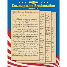 Emancipation Proclamation Chart 17x22 [T38277]