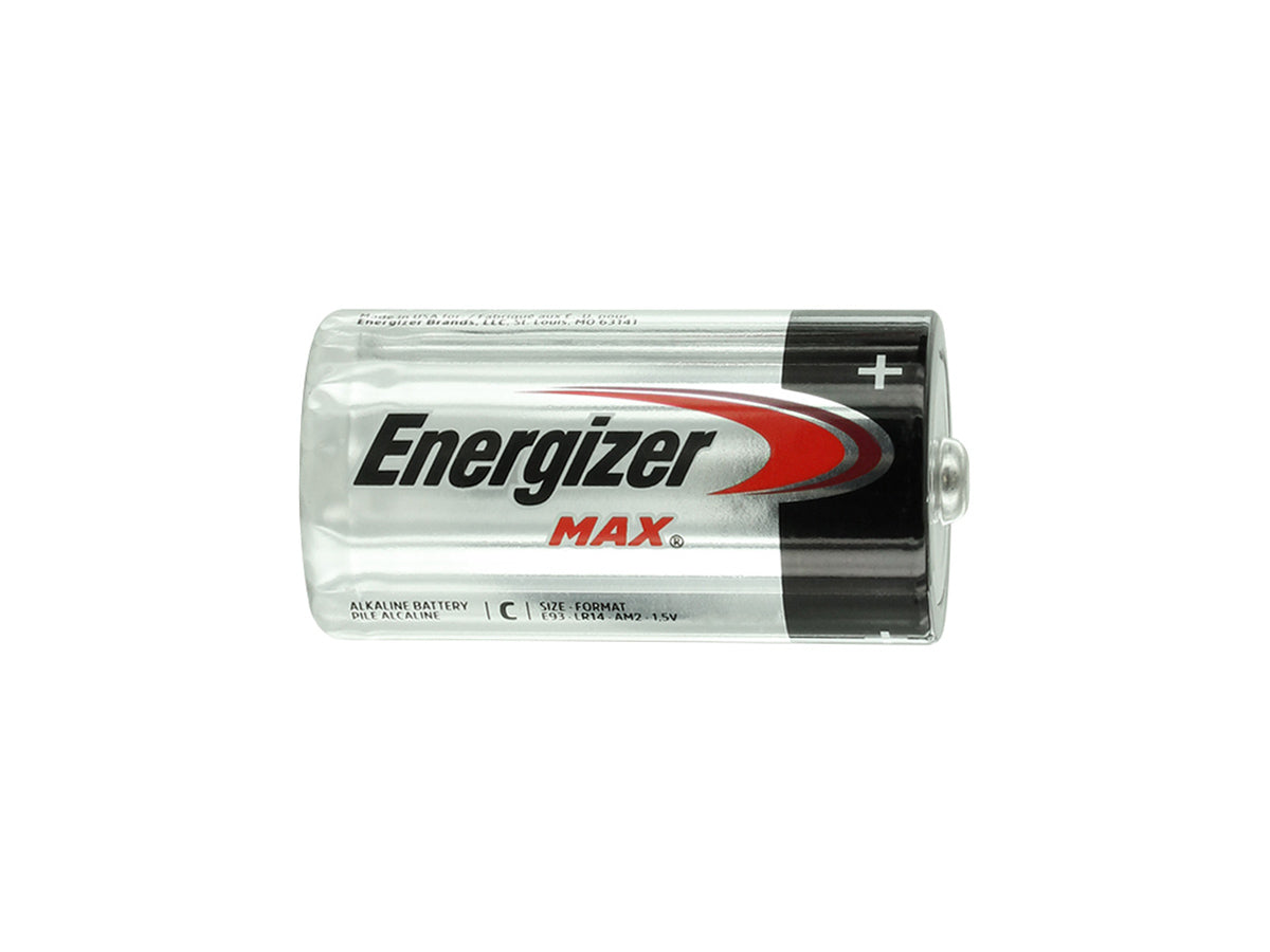 Energizer Max E93-VP C-cell Alkaline Button Top Battery - Bulk