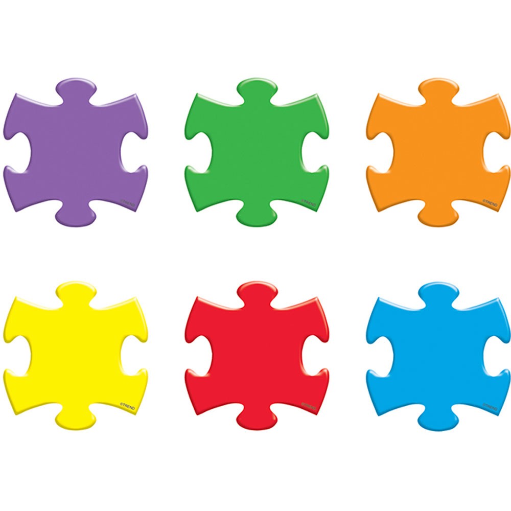 Puzzle Pieces Mini Accents Variety Pack [T10805]