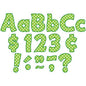 Lime Polka Dots Funtastic 4" Letters Combo Pack [TCR5345]