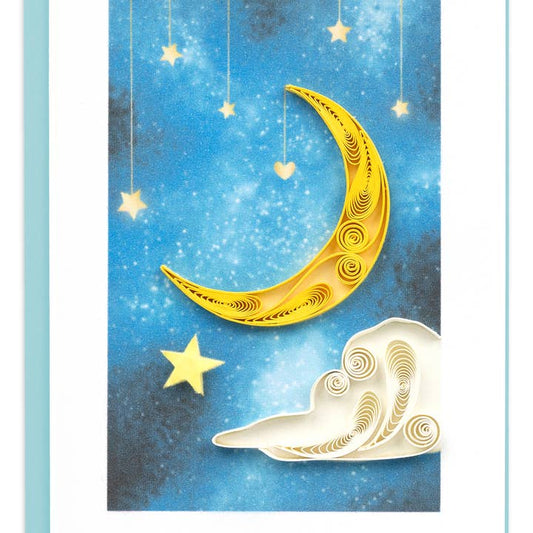 Moon & Stars Gift Enclosure Mini Card