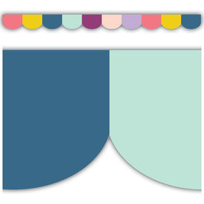 Oh Happy Day Scalloped Die-Cut Border Trim [TCR9090]