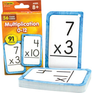 Multiplication 0-12 Flash Cards [TCR62035]