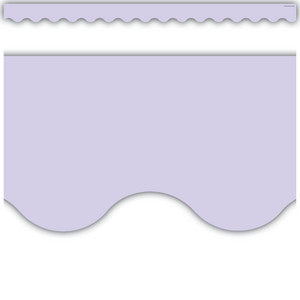 Lavender Scalloped Border Trim [TCR8441]