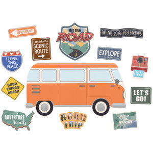 Moving Mountains Road Trip Hit the Road Bulletin Board [TCR9222]