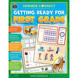 Summer Connect: Getting Ready for First Grade [TCR9202]