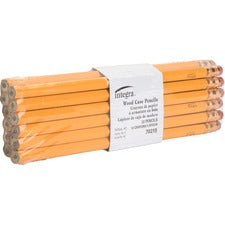 INTEGRA No. 2 WOOCASE PENCILS LATEX FREE 12CT [ITA70215]