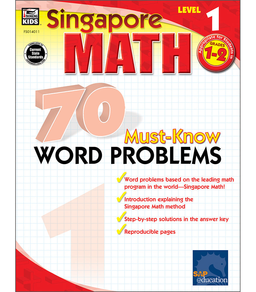 SINGAPORE MATH WORD PROBLEMS 1-2 [FS014011]