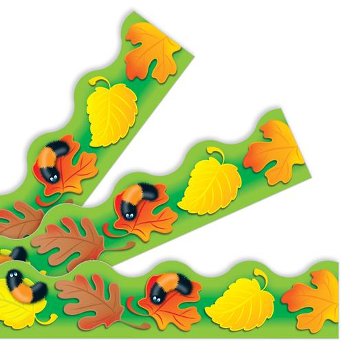 FALL FUN Leaves Border Trim [T92132]