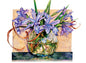 Wild Iris in Bowl Blank Greeting Card (D) [2380BL]