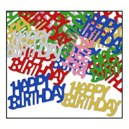 CONFETTI HAPPY BIRTHDAY MULTICOLOR 1oz [50644]