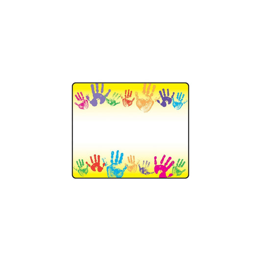 RAINBOW HANDPRINTS Terrific Labels [T68005]