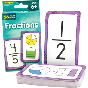 Fractions Flash Cards [TCR62053]