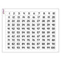Numbers 1-100 Wipe-Off Learning Chart 17x22 [T27303]