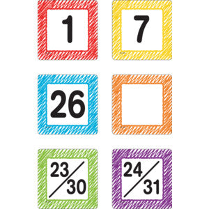 Scribble Calendar Days [TCR3426]