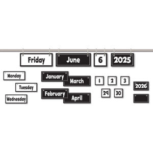 Black and White Flip Calendar [TCR6804]