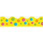 Spotted Yellow Border Trim [T92159]