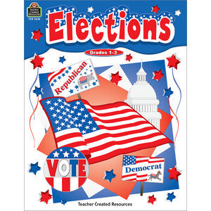 Elections Workbook Grade 1-3 [TCR2618]