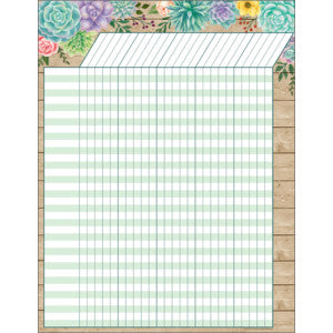 Rustic Bloom Incentive Chart 17x22 [TCR7972]