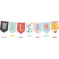 Cool for School Pennants Welcome Bulletin Board [TCR9301]