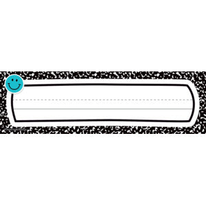 Cool for School Composition Flat Name Plates [TCR9319]