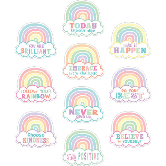 Pastel Pop Positive Sayings Accents [TCR8418]