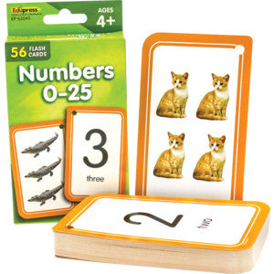 Numbers 0-25 Flash Cards [TCR62045]