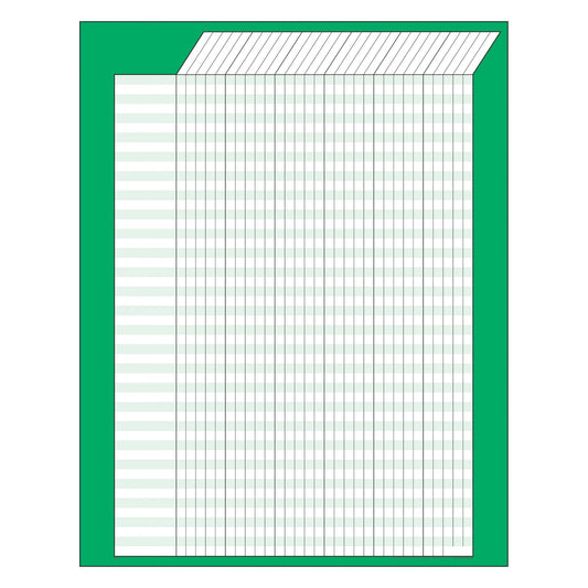 GREEN VERTICAL JUMBO CHARTS 17x22 [T73205]